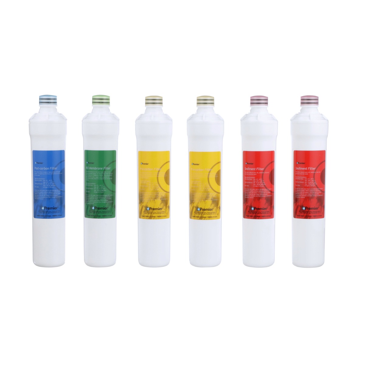 Watts Premier WP560032 WP560032-Kit Filtro Standard a 4 stadi, 25,4 cm, Tinta Unita Watts Premier WP560032 WP560032-Kit Filtro Standard a 4 stadi, 25,4 cm, Tinta Unita
