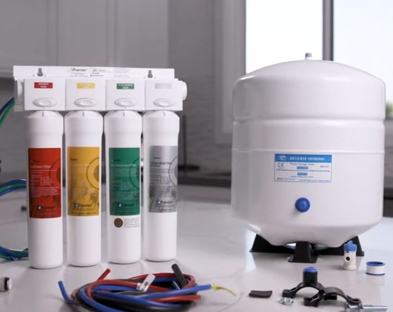 Premier RO Pure Plus VOC 4-Stage Reverse Osmosis Water Filtr
